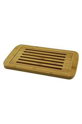 IZGARALI - HAZNELİ  AHŞAP BAMBU KESİM PANOSU  21X36CM (4767)