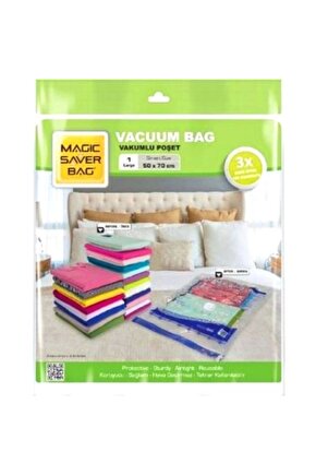 50X70 LARGE VAKUMLU POŞET HURÇ BAG (4767)
