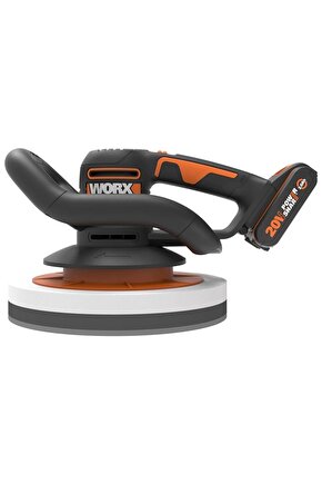 Wx856 20volt 2.0ah. Li-ion 254mm Şarjlı Orbital Polisaj Makinesi