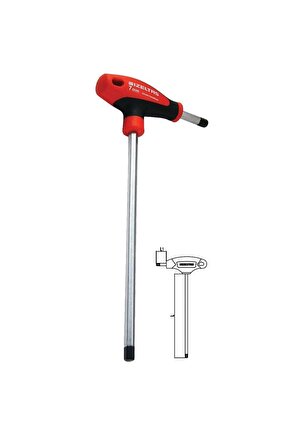 İzeltaş 4920 Allen Anahtar T Tipi Altı Köşe 6mm