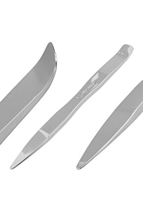 ARAÇ İÇİ SES SİSTEMİ SÖKME LEVYESİ KROM KAPLAMA ÇELİK (5X170MM) (4767)