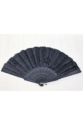 Plastik Siyah Yelpaze Alk3569