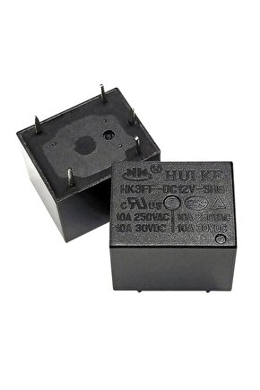 12 VOLT RÖLE TEK KONTAK 5 BACAK (4767)