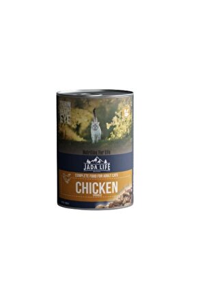 Jada Life Tavuklu Parça Etli Yetişkin Konserve Kedi Maması 415 gr