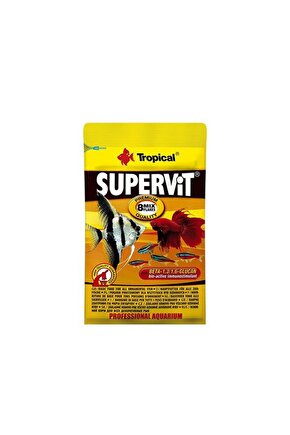 Süpervit Flakes Üniversal Pul Balık Yemi 12 gr