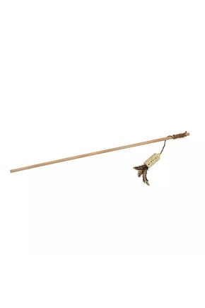 Ecomfy Toy Gaia Rod Tüylü Mantar Kedi Oltası Oyuncağı 50 Cm
