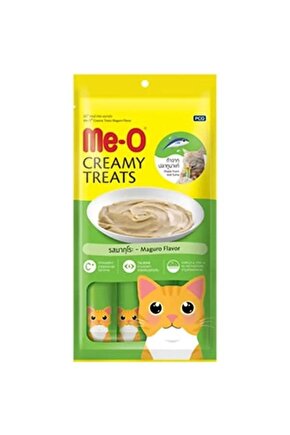 Meo Kremalı Mavi Yüzgeçli Orkinos Balıklı Kedi Sıvı Ödül Maması 4x15 gr