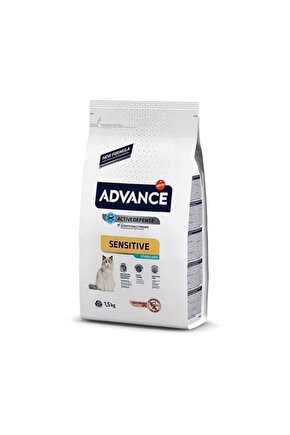 Sensitive Somonlu Hassas Kısırlaştırılmış Kedi Maması 1.5 Kg