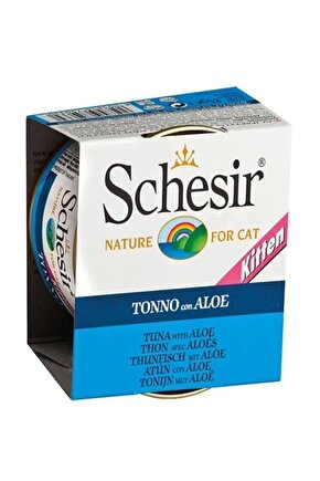 Kitten Ton Balıklı Ve Aloeveralı Yavru Kedi Konservesi 85 gr
