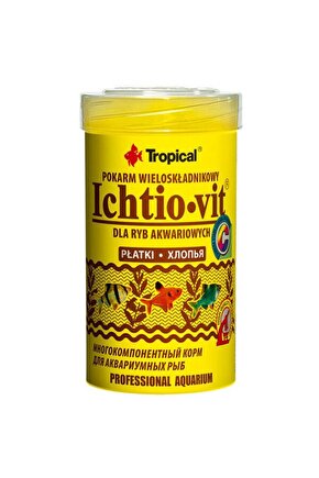 İchtio-vit Zengin Içerikli Pul Balık Yemi 100 ml 20 gr