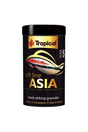 Softline Asia Asya Kökenli Balıklar Için Renklendirici Balık Yemi Small 100 ml 50 gr