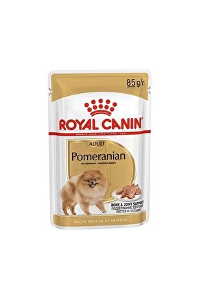 Pomeranian Adult Pouch Konserve Köpek Maması 85 gr
