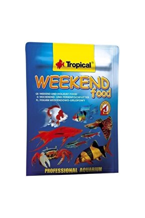 Weekend Holiday Haftasonu Ve Tatil Balık Yemi 20 gr 24 Tablet