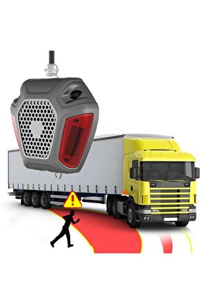 TIR - KAMYON KÖR NOKTA UYARI VE ACİL AYDINLATMA CİHAZI - SENSÖRSÜZ (TÜRKÇE DİL) (4767)
