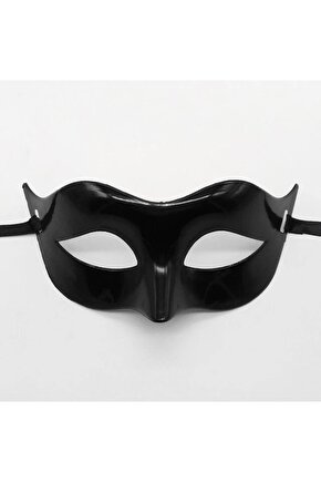 Siyah Renk Masquerade Kostüm Partisi Venedik Balo Maskesi (4767)
