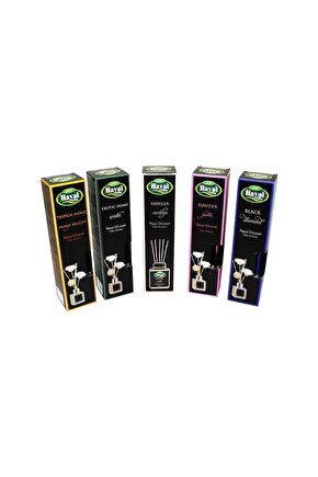 HAYAT ALFA KARE 100ML BAMBU ÇUBUKLU MİX ORTAM ODA KOKUSU (4767)