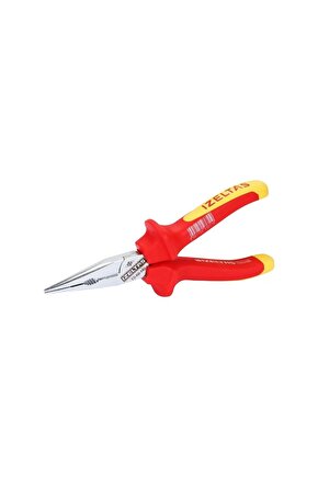 İzeltaş 3220136180 1000v Izoleli Elektrikçi Kargaburun Düz Uçlu 180 Mm