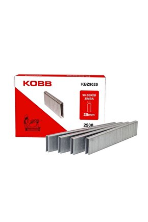 Kbz9025 25mm 2500 Adet 90 Serisi Ağır Hizmet Tipi Zımba Teli