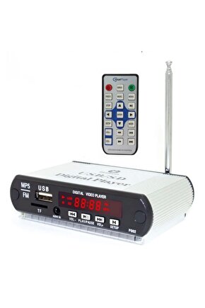 Magıcvoıce Ss-105 Mp5 Usbsdmmcbluetooth Kumandalı Oto Teyp Çevirici Kasalı Model (5V12V) (4767)