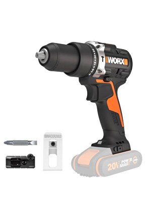 Wx352.9 20volt Kömürsüz Profesyonel Şarjlı Darbeli Matkap (AKÜ DAHİL DEĞİLDİR)
