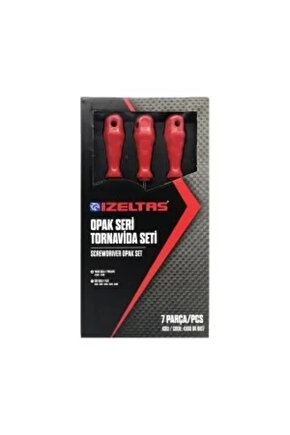 İzeltaş 4300008107 Opak Seri Tornavida Seti 7 Parça