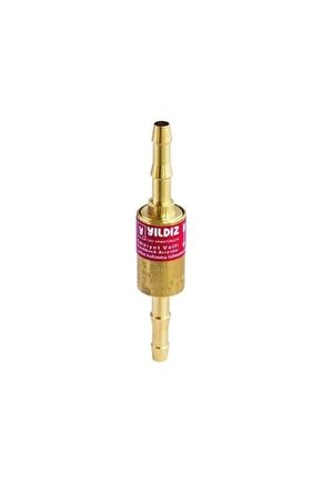 Yıldız 1018 Hortum Arası Alev Emniyet Valfi Yanıcı Gaz