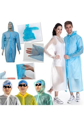 Tek Kullanımlık Çıtçıtlı Yağmurluk (4767)