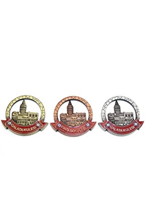İstanbul Temalı Metal Magnet Alk3340