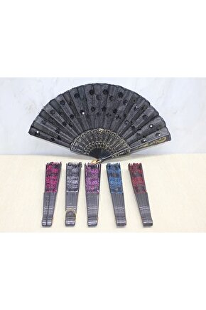 Plastik Pullu Yelpaze Alk3567