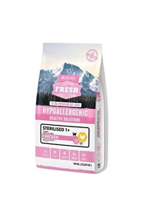 Fresh Tavuk Etli Kısırlaştırılmış Yetişkin Kedi Maması 10 Kg