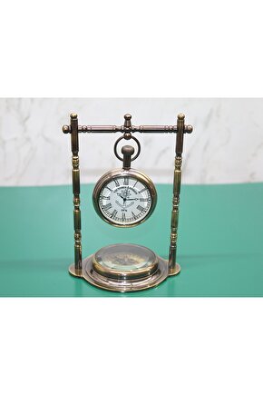 Pirinç Masa Üstü Saat 16194