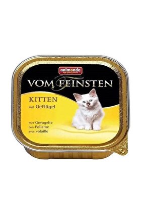 Vom Feinsten Kümes Hayvanlı Yavru Konserve Kedi Maması 100 gr