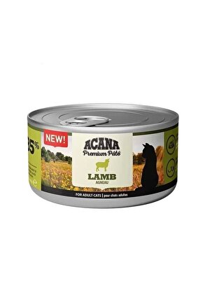 Premium Pate Kuzu Etli Yetişkin Konserve Kedi Maması 85 gr