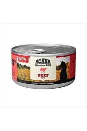 Premium Pate Sığır Etli Yetişkin Konserve Kedi Maması 85 gr