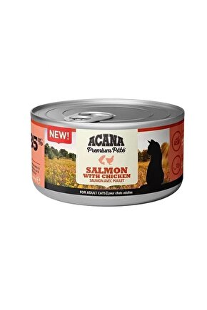 Premium Pate Tavuklu Ve Somonlu Yetişkin Konserve Kedi Maması 85 gr