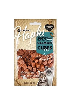 Hapki Glutensiz Somonlu Küp Kedi Ödül Maması 85 gr