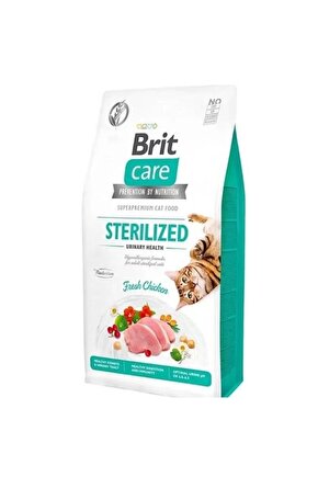 Hipoalerjenik Sterilized Urinary Tahılsız Tavuklu Kısırlaştırılmış Kedi Maması 7 Kg