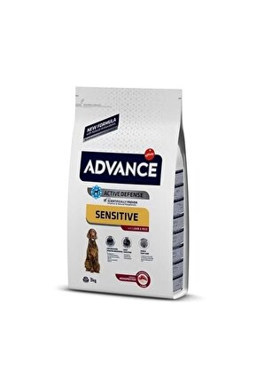 Sensitive Kuzu Etli Hassas Yetişkin Köpek Maması 3 Kg