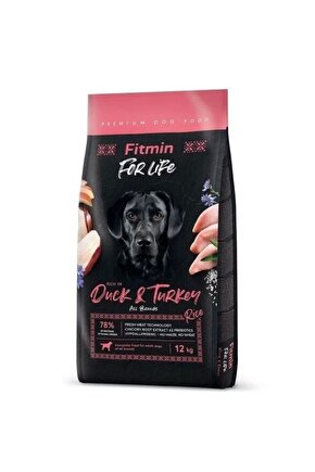 For Life Tüm Irklar Için Ördek Ve Hindi Etli Yetişkin Köpek Maması 12 Kg