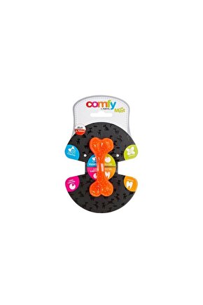 Comfy Dental Naneli Diş Kaşıyıcı Köpek Kemik Oyuncağı Turuncu 16.5 Cm