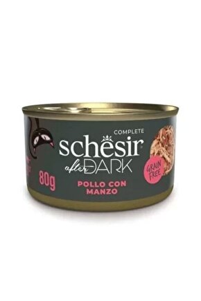 After Dark Pate Tavuklu Ve Sığır Etli Yetişkin Kedi Konservesi 80 gr