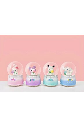 Kuromi Işıklı Kar Küresi 9 Cm Alk3398