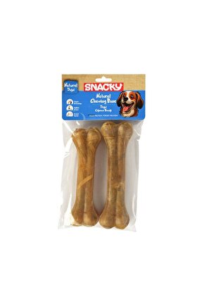 Natural Preslenmiş Yüksek Proteinli Köpek Çiğneme Kemiği 2 Adet 155 gr - Pıdp-005 - Petshopun