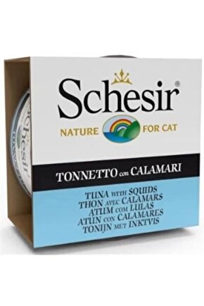 Ton Balık Ve Kalamarlı Yetişkin Konserve Kedi Maması 85 gr