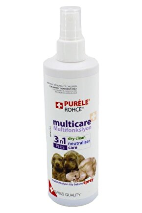 Kedi Ve Köpek Kuru Yıkama Tüy Bakım Spreyi 250 ml