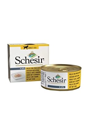 Jelly Pouch Tavuklu Ve Domuzlu Fileto Konserve Yetişkin Köpek Maması 150 gr