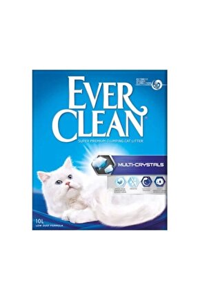 Multi Kristal Topaklanan Kedi Kumu 10 Lt