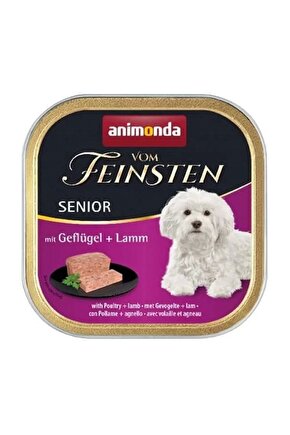 Vom Feinsten Kümes Hayvanlı Ve Kuzu Etli Yaşlı Köpek Konservesi 150 gr