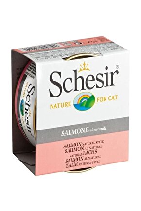 Somonlu Naturel Konserve Kedi Maması 85 gr