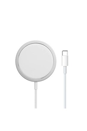 Mv12 Magsafe 15w Hızlı Wireless Şarj Kablosu